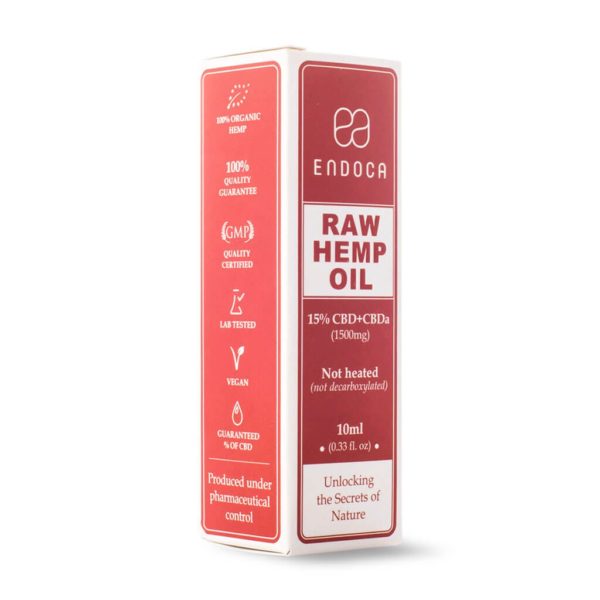 RAW Hemp Oil Drops - 1500mg CBD