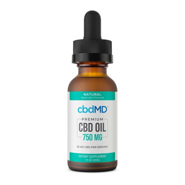 CBD Oil Tincture - Natural - 750 mg - 30 mL