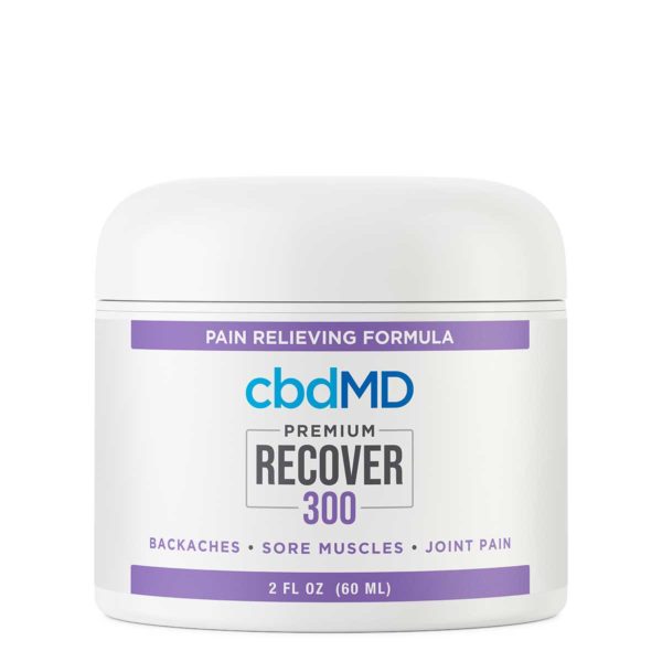 CBD Recover Tub or Squeeze - 300 mg - 2 oz